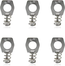 6 Pieces Water Heater Cam Lock, Metal Water Heater Door Latch, RV Camper Hot Wat