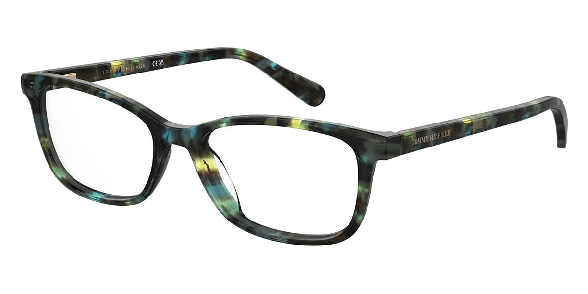 Tommy Hilfiger TH 1889 Eyeglasses Women Havana Green 53mm  display picture 3