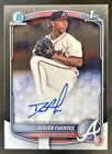 2025 Bowman Didier Fuentes Chrome Auto 1st Prospect #CPA-DFU Braves