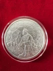 Legendary Warriors Sitting Bull 1 Ozt 999 Fine Silver Round