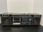 JVC PC-30 Portable Cassette Stereo AM/FM Radio Works Great Cassette Broken