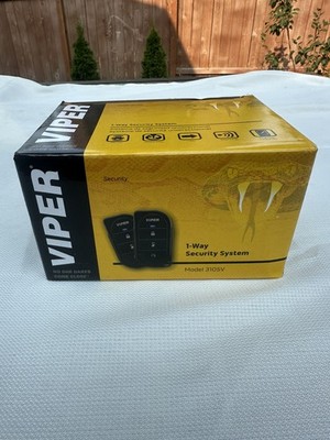 Viper 350 Vehicle 1 Way Car Security Alarm System Keyless Entry 3105V