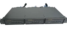 Videotek ADS-24 Set of 3 Stereo Audio Distribution Amplifiers Rack Mount