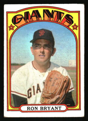 1972 Topps  #185 Ron Bryant