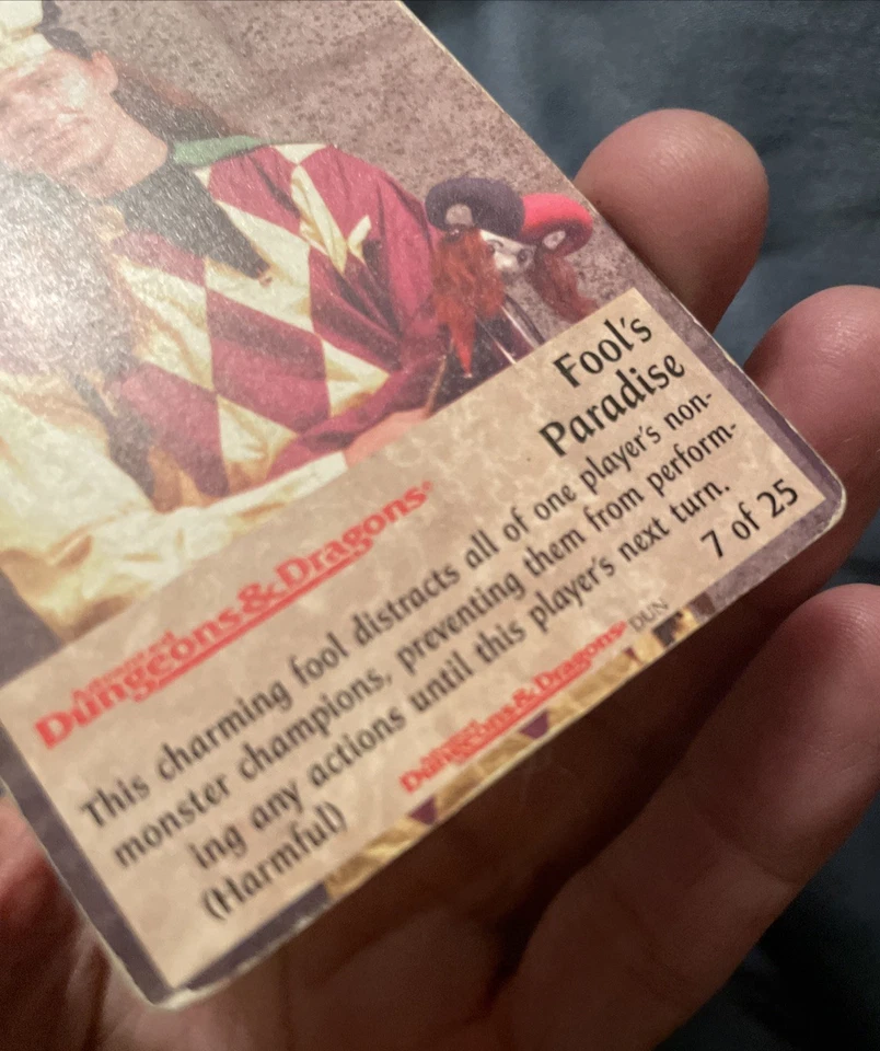 Spellfire Chase - Fool's Paradise - Dungeons 7/25 - USED SEE PHOTOS - Image 2 of 3