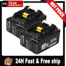 BRAND NEW For MAKITA BL1850B-2 18V 18 Volt LXT Li-Ion 5.0Ah Battery 2-Pack