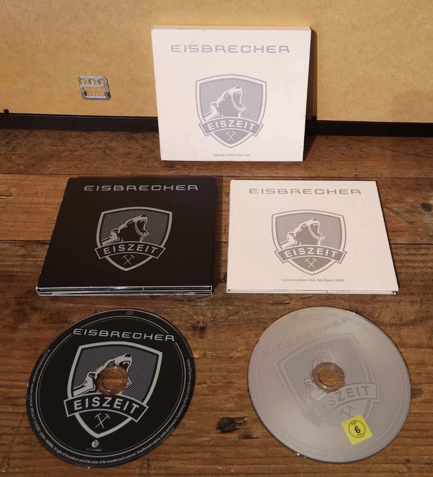 Eisbrecher Es Bleibt Kalt°! Best of 2CD +Eiszeit Special Limited Box Set Digipak - Bild 2 von 4