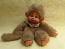 MONCHICHI hell braun Sekiguchi ca 28cm groß mit beweglichen Augen K7