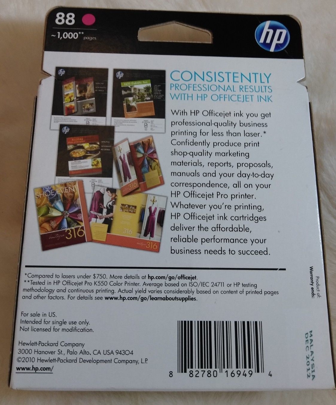 HP 88 C9381A Black And Yellow Officejet Pro Printhead for sale online | eBay