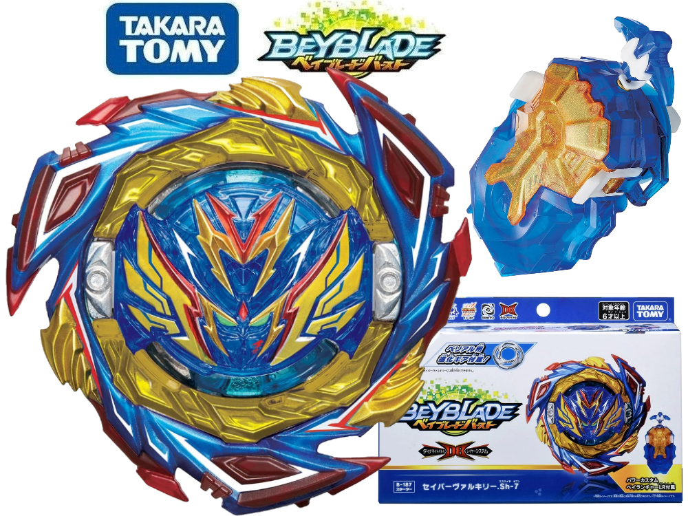 USA!! TAKARA TOMY Beyblade BURST DB B-187 Savior Valkyrie Shot-7 w/ La –  ThePortal0 Beyradise