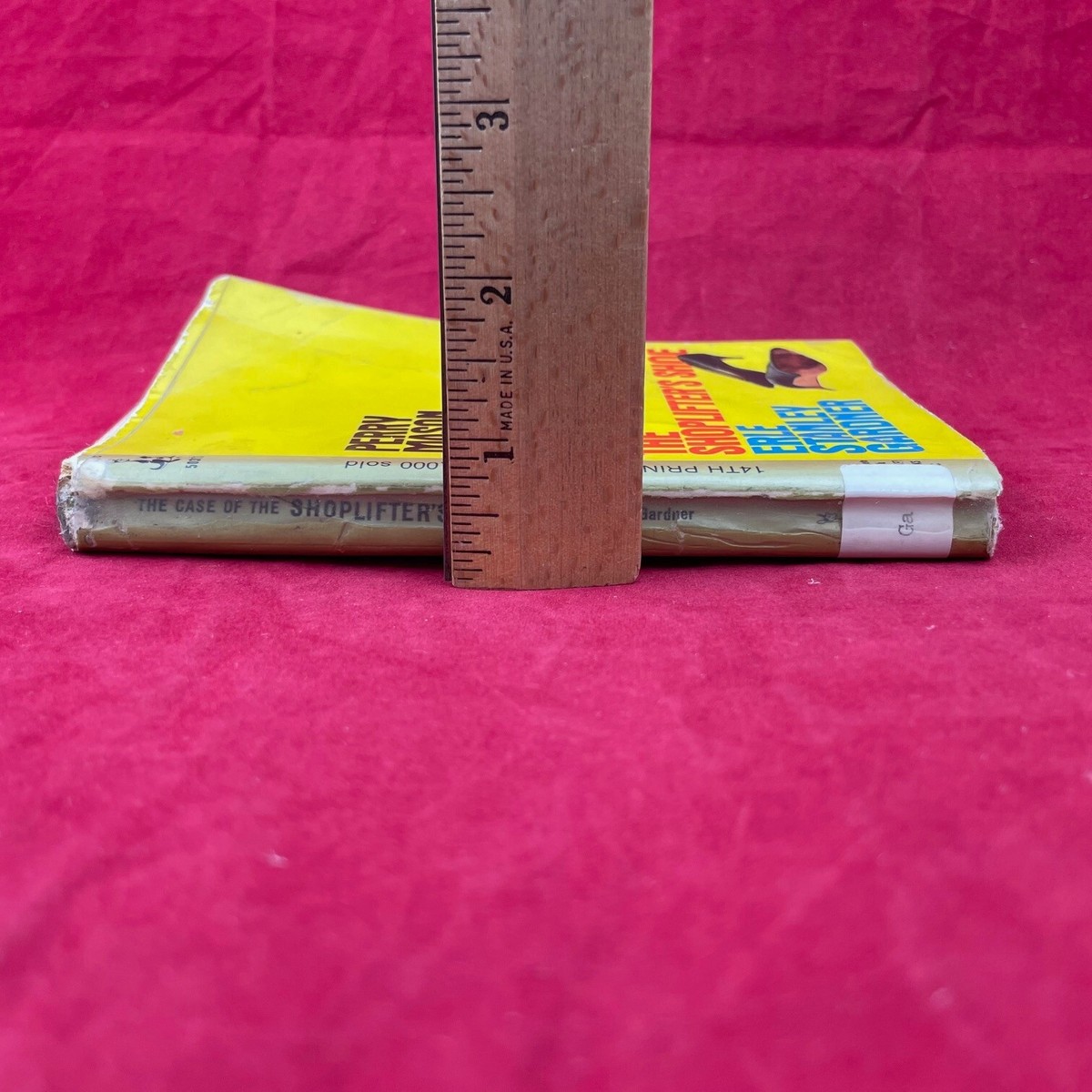 1965 Perry Mason The Case Of The Shoplifter's Shoe Paperback