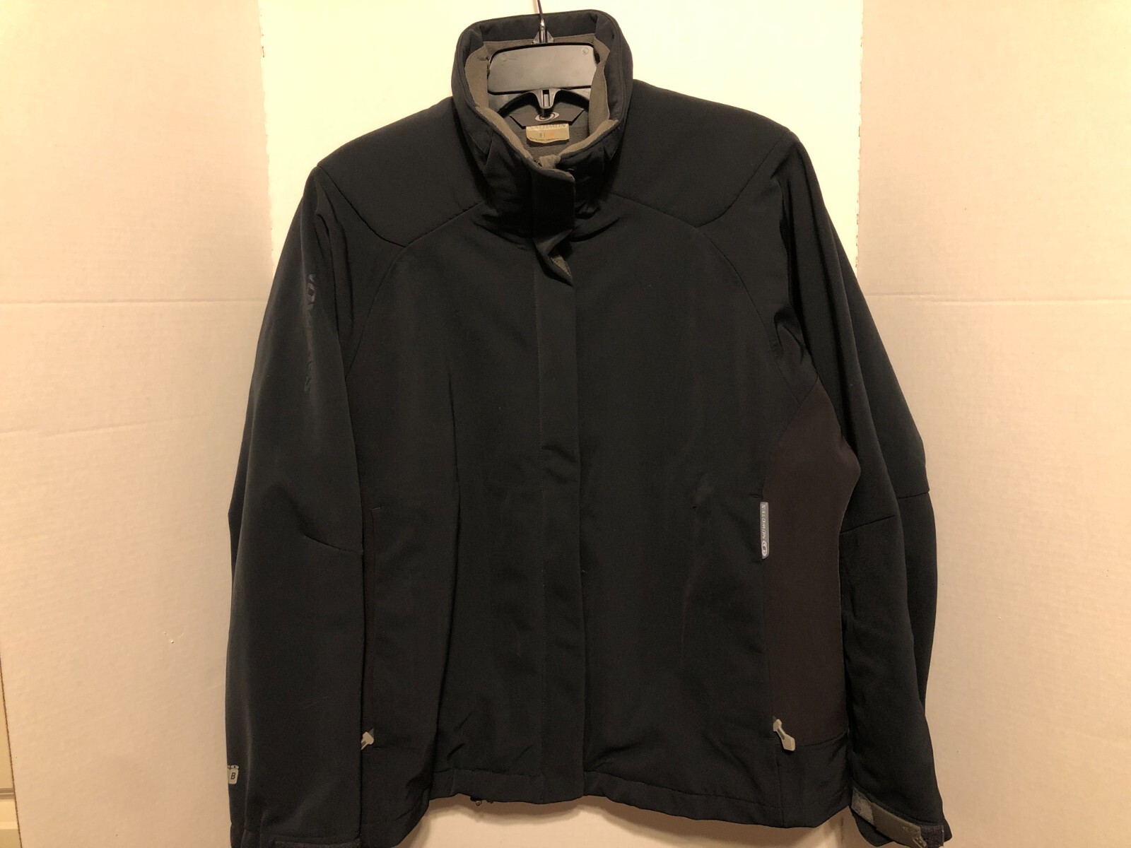 Giacca Donna Grande Softshell LAB Scholler Salomon BTM Logo Espell out Foderato Sci