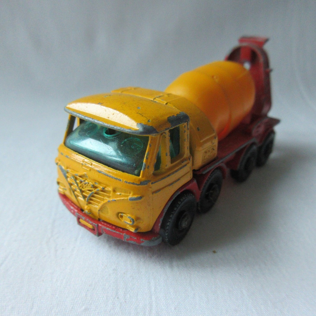 VTG MATCHBOX LESNEY 1:64 1960s #21 CONCRETE CEMENT MIXER TRUCK +