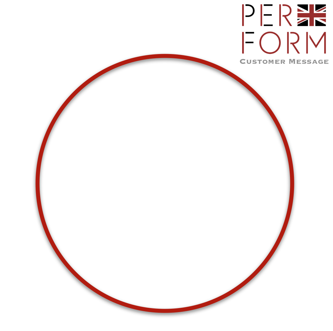 The Rega Red Turntable Drive Belt By Perform (Silicone Upgrade) eBay