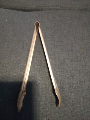 VTG Advertising Ice Tongs, F. E. WHEATON, FOUR DIGIT PHONE NUMBER