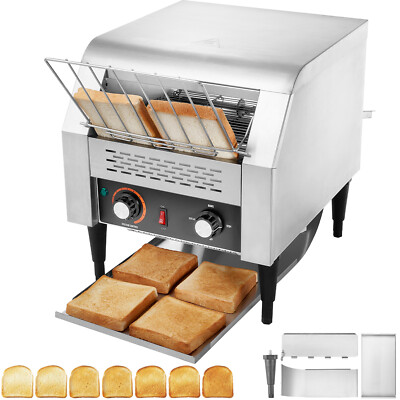 Commercial Conveyor Toaster 300 Slices/Hour Commercial Toaster