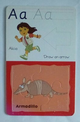 A B Phonics Karte Puzzle Aktivität Ressource Bildung Alphabetisierung Lesen Schreiben