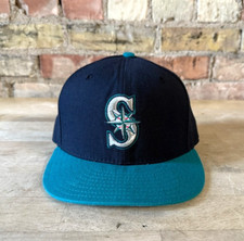VTG New Era Diamond Collection Seattle Mariners Fitted Cap - Size 6 5/8