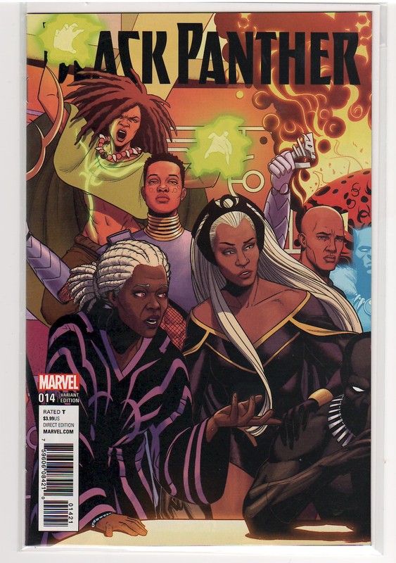 Black Panther (Volume 6) #14 Storm connecting variant 9.6