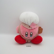 Kirby Dream Land C3004 Chef Cook Sk Japan Plush 6" Stuffed Toy Doll Japan