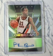 2020 Obsidian Pat Beverley Auto Matrix ELECTRIC ETCH PARALLEL Green #8/25