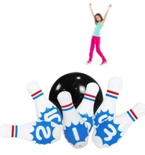 Inflatable bowling Indoor Games or Outdoor Games for Kids. Hilariously fun