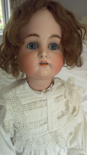 Stunning 29" K&R Halbig Bisque-Head Antique Doll on Composition Body circa 1910
