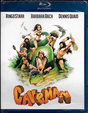 CAVEMAN - 1981 Comedy, Ringo Starr, Barbara Bach, Shelly Long, BRAND NEW BLU RAY
