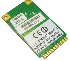 Atheros AR5BXB63 Wireless G WiFi Mini-PCI-E Foxconn T60H976.00/ T60H976.11