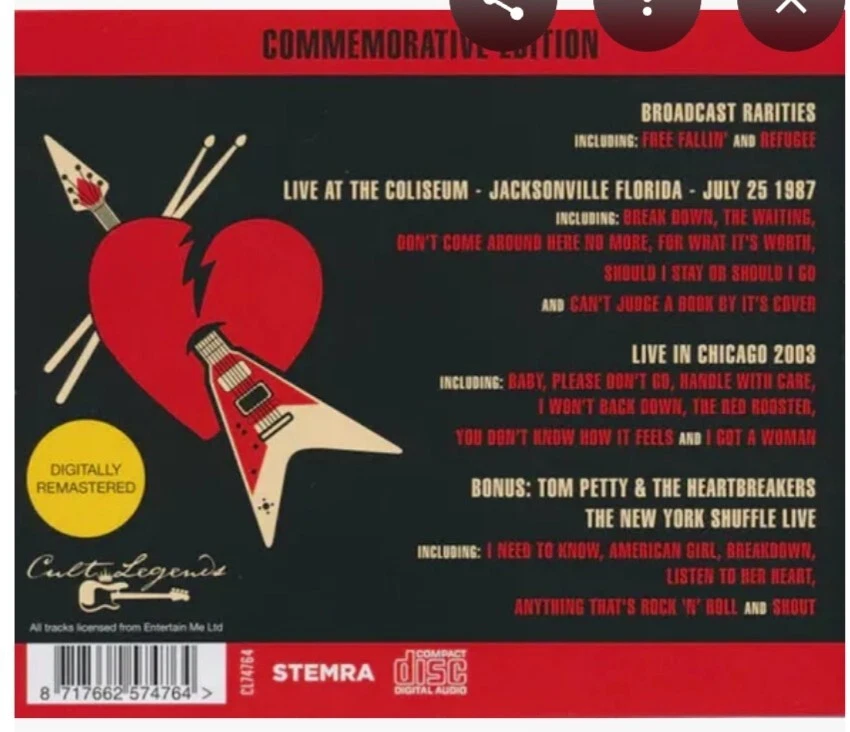 Tom Petty - Commemorative edition limited 5CD-box by Tom Petty REMASTER SEALED - Image 2 of 4