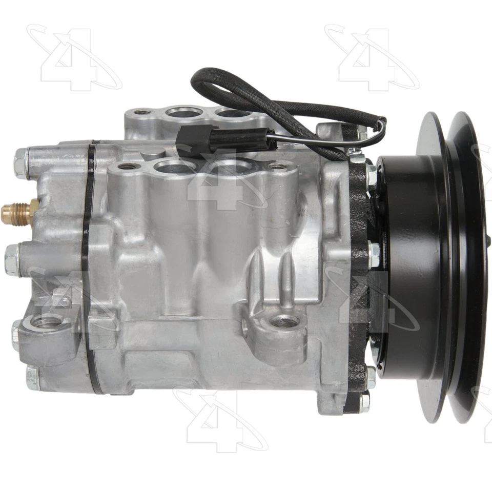 Compresor de aire acondicionado 4 estaciones para Dodge 600 1985-1988 Foto 3 de 4