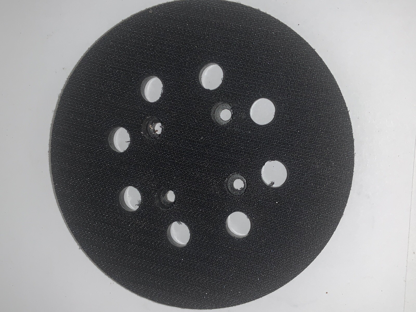 RYOBI 5 INCH BACKER PAD FOR ORBITAL SANDER OPEN BOX NO SCREWS