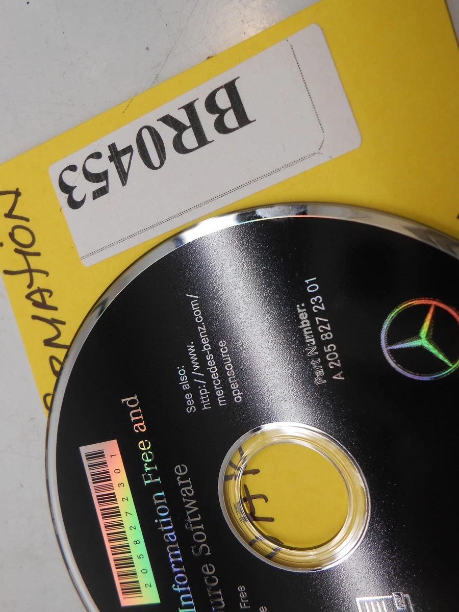 Mercedes Information Open Source CD Software OEM A2058272301 