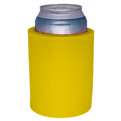 Blank Thick Foam Old School Style Can Coolie: Choose Color and Quantity