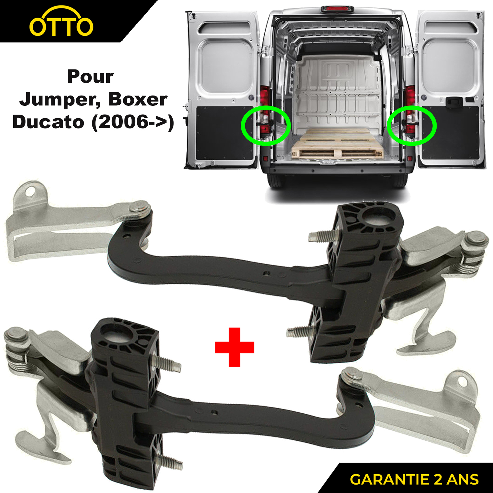 Limiteur porte arrière droite gauche 8731R1 8731R0 arrêt battant 1358222080