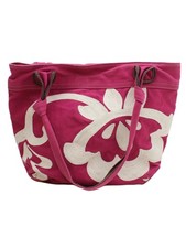 Borsa donna Fossil in cotone rosa con altra borsa a tracolla