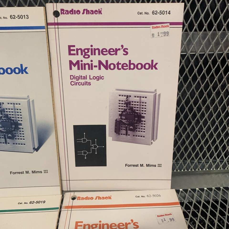 Lot of 9 Radio Shack Forrest Mims Engineer's Mini-Notebooks Op Amp Circuit - Image 3 of 4