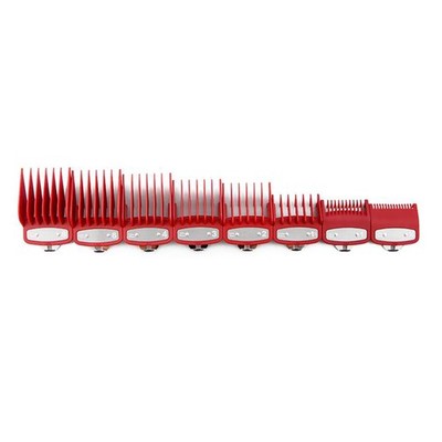 8PCS Hair Clipper Cutting Guide Combs W/ Metal Clip Replacement Tools For WAHL q