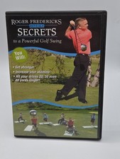 Roger Fredericks Secrets to a Powerful Golf Swing DVD Flexibility Strength 2005
