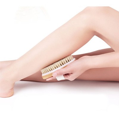 Duschbürste, Massagebürste mit Naturholz