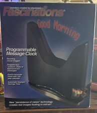 Fantazein Programmable LED Time Date Clock Me...