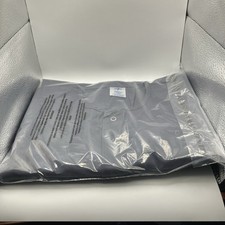 Medline AngelStat 849 Scrubs Top Size L Dark Grey NCC - New