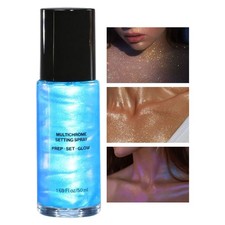 Shiny Glitter Spray 50ml Vanilla Long-Lasting Makeup Face Glitter