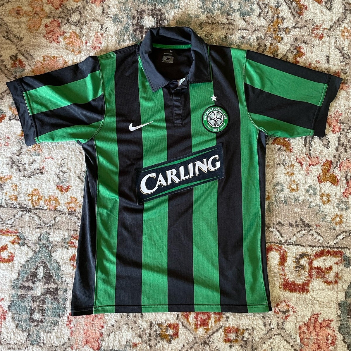 NIKE ナイキ セルティック　Celtic Lサイズ　ユニフォーム　サッカー NIKE セルティック 07/08 CLユニフォーム ホーム 長袖