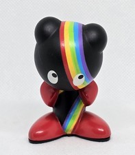 UB Funkeys Lucky Figure Rare HTF Black Rainbow Red Interactive Toy Figure 2198UX
