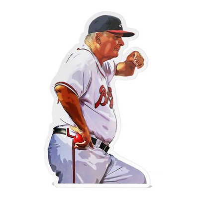 Bobby Cox Atlanta Braves Sticker Decal Glossy Waterproof Vinyl Self