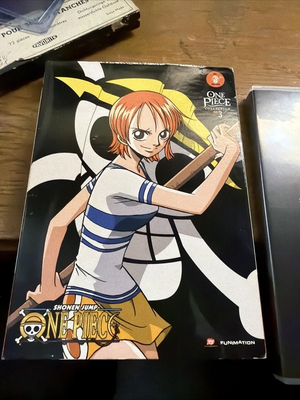 One Piece Shonen Jump Collection 3 DVDs In the Sleeve.