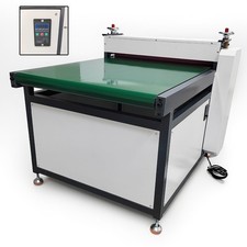 220V Electric Single-Roller Paper Box Carton Flattening Machine 31.5"Width 400W