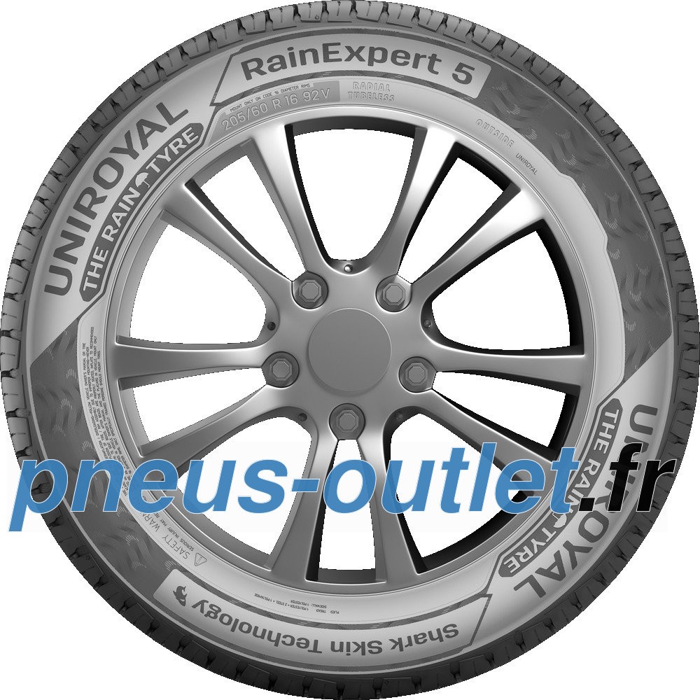 Pneu Uniroyal RainExpert 5 195/70 R14 91T pour conduite sécurisée sur route mouillée
