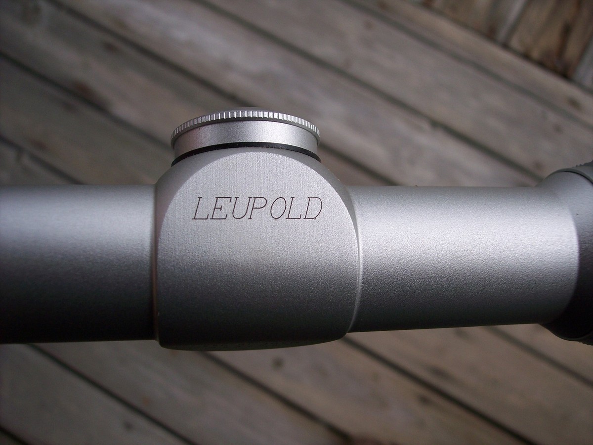 Leupold Vari-X 2.5-8x32mm EER Pistol Scope ~Silver~ 1998 Minty W
